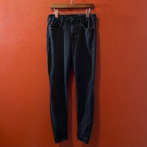 Mother Women’s The Looker Not Guilty Black Everyday Mid Rise Stretch Skinny Jean